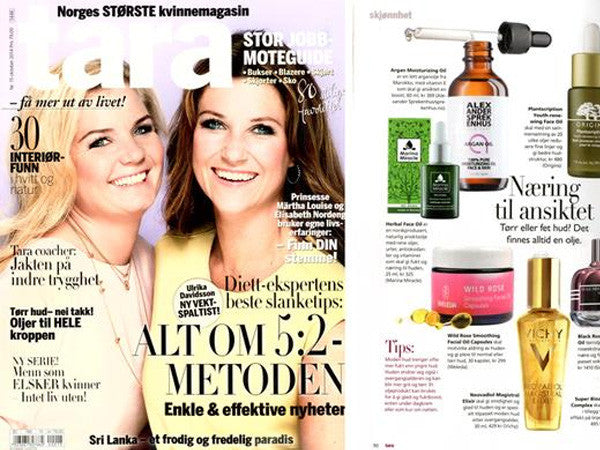 Tara forside - Herbal Face Oil