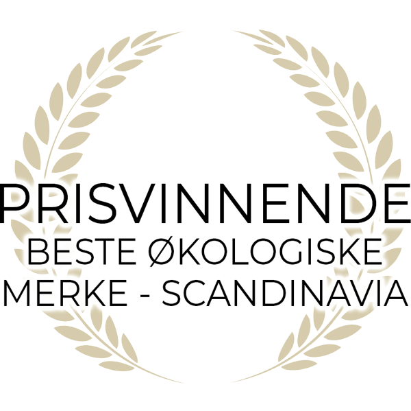 Vi er stolte av å ha vunnet over 80 priser for våre hudpleieprodukter samt å ha vunnet prisen som beste økologiske hudpleiemerke i skandinavia 3 ganger. Vi er pdd eneste norske hudpleiemerke som har vunnet.