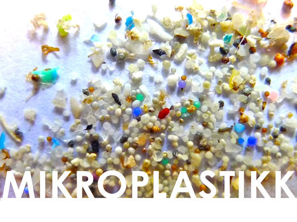 Mikroplastikk som går i havet