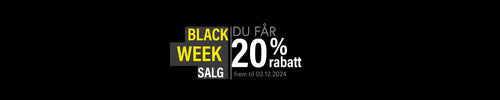 BLACK WEEK SALG