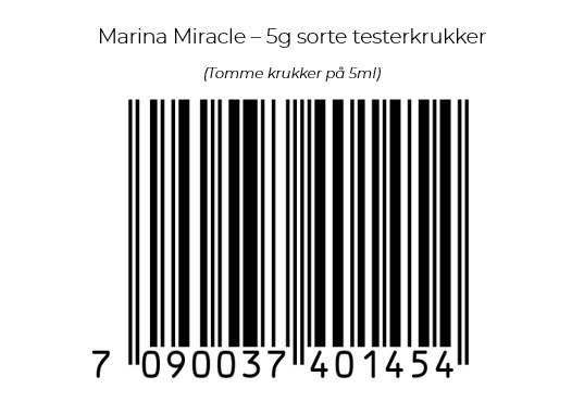 Marina Miracle Black Tester Jar - 5g
