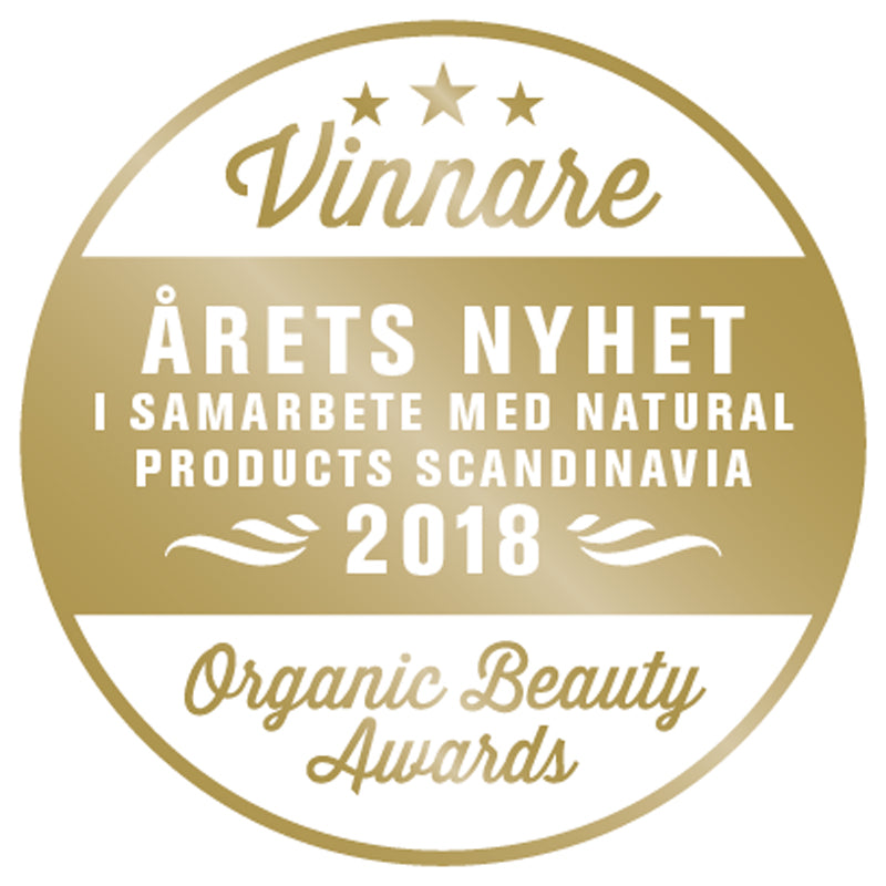 Amaranth Night Serum winner of Årets Nyhet 2018 - Organic Beauty Awards